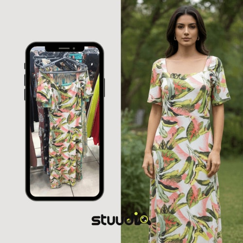 Comparação antes e depois - Exemplo 3